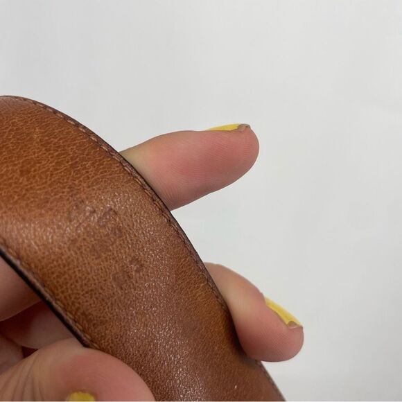 Coach Black Leather Belt with Gold Buckle - Picture 9 of 15